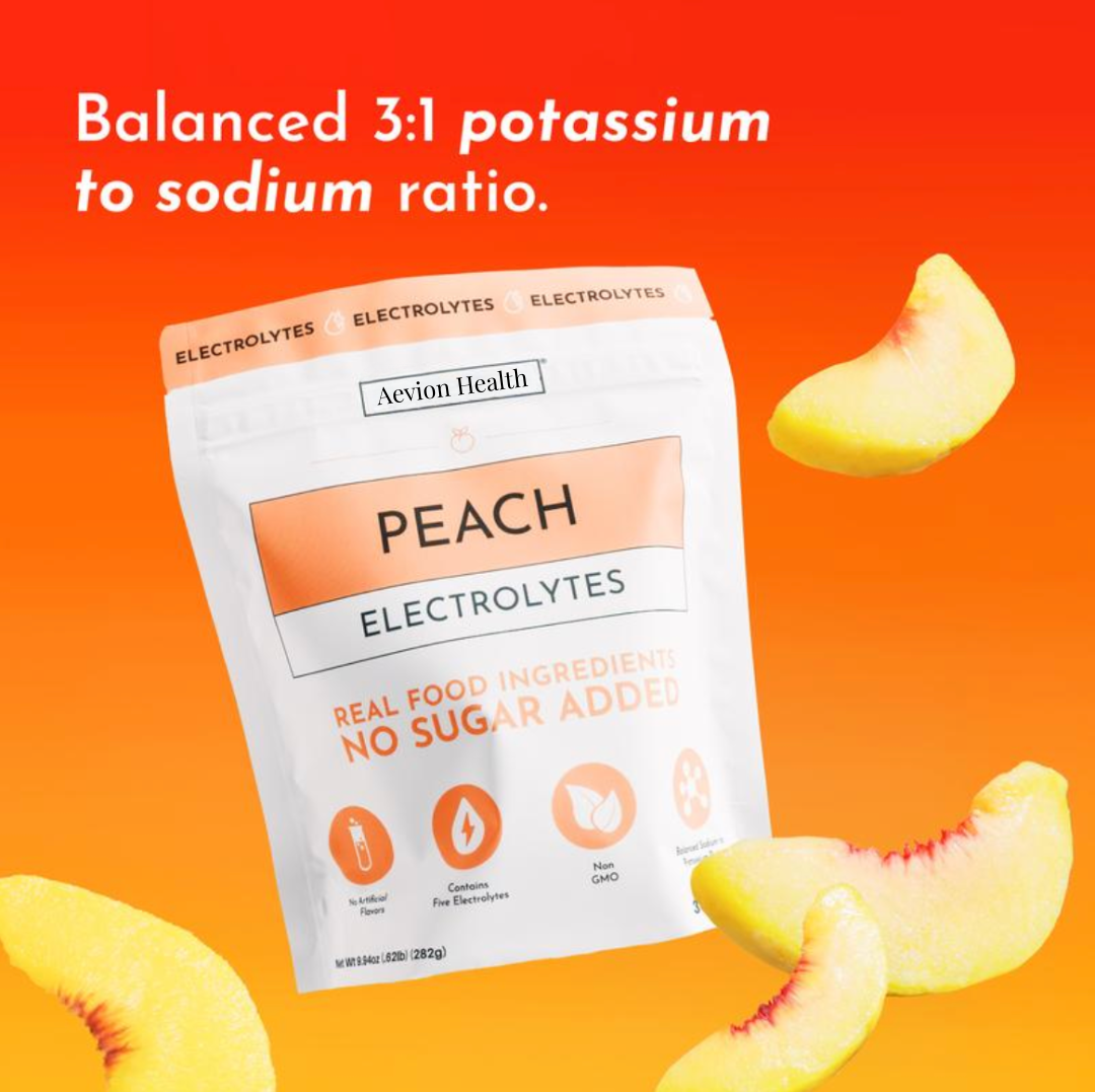 Aevion Health's Peach Electrolytes